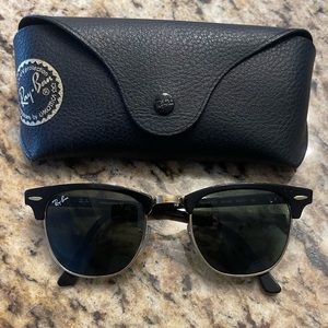 Ray-Ban Clubmaster Sunglasses with Case